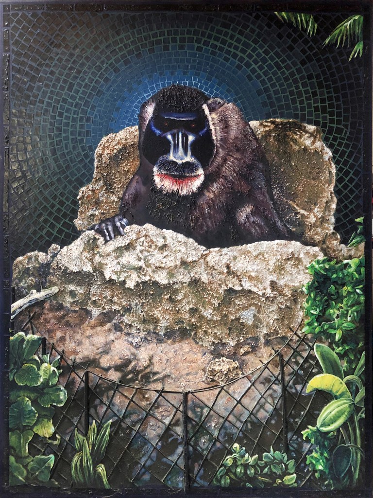  Bullpen | mixed media on canvas | 80"x60"