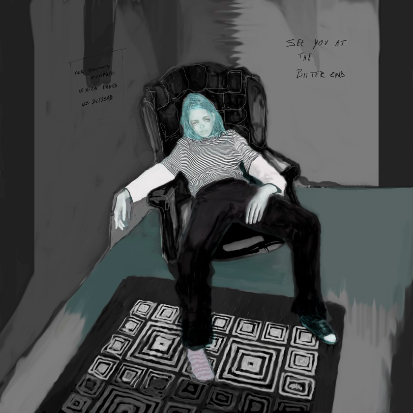 Once Upon A Time There Was Grunge | digital photo collage & digital painting on hahnemühle (monotype) | 40 X 40 cm