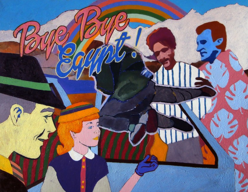 Desolation Row Medium oil on canvas Size 80cmx70cm