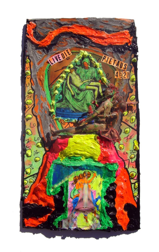 Pieta | Mixed media | 15.5" x 29" x 3"