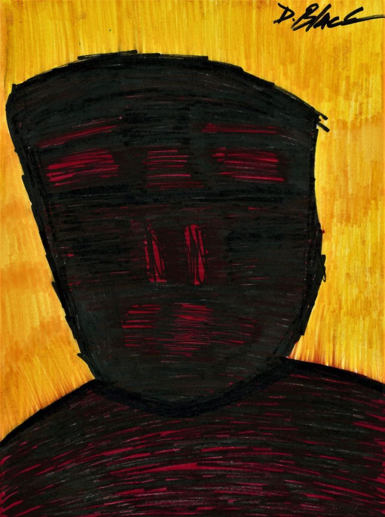 Dark Soul | Pen and Ink drawing | 11 in by 8 in