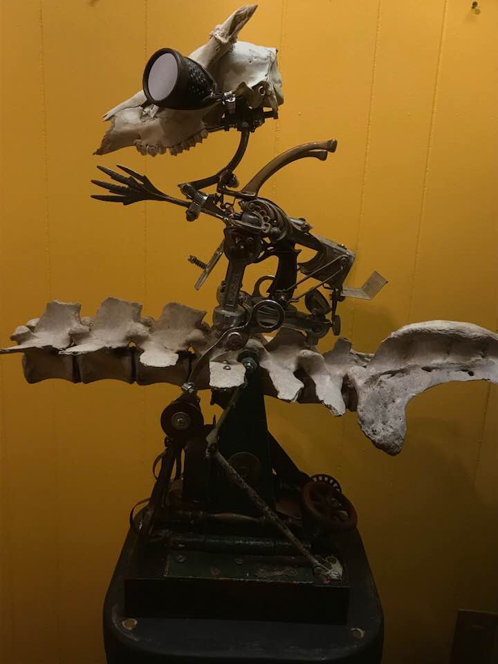 Bare Back Medium Mixed Media Size 28"x28"x11"