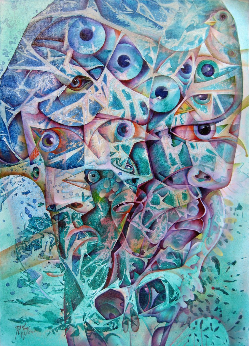 Magician | oil on canvas | 50x70 cm