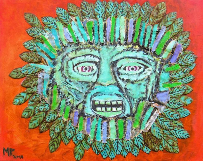  Green Man | Mixed Media | 20inx20in