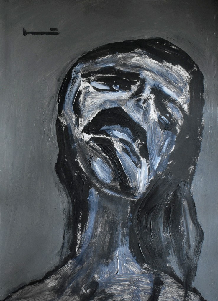 Melanchoy | acrylic on paper | 50x70cm