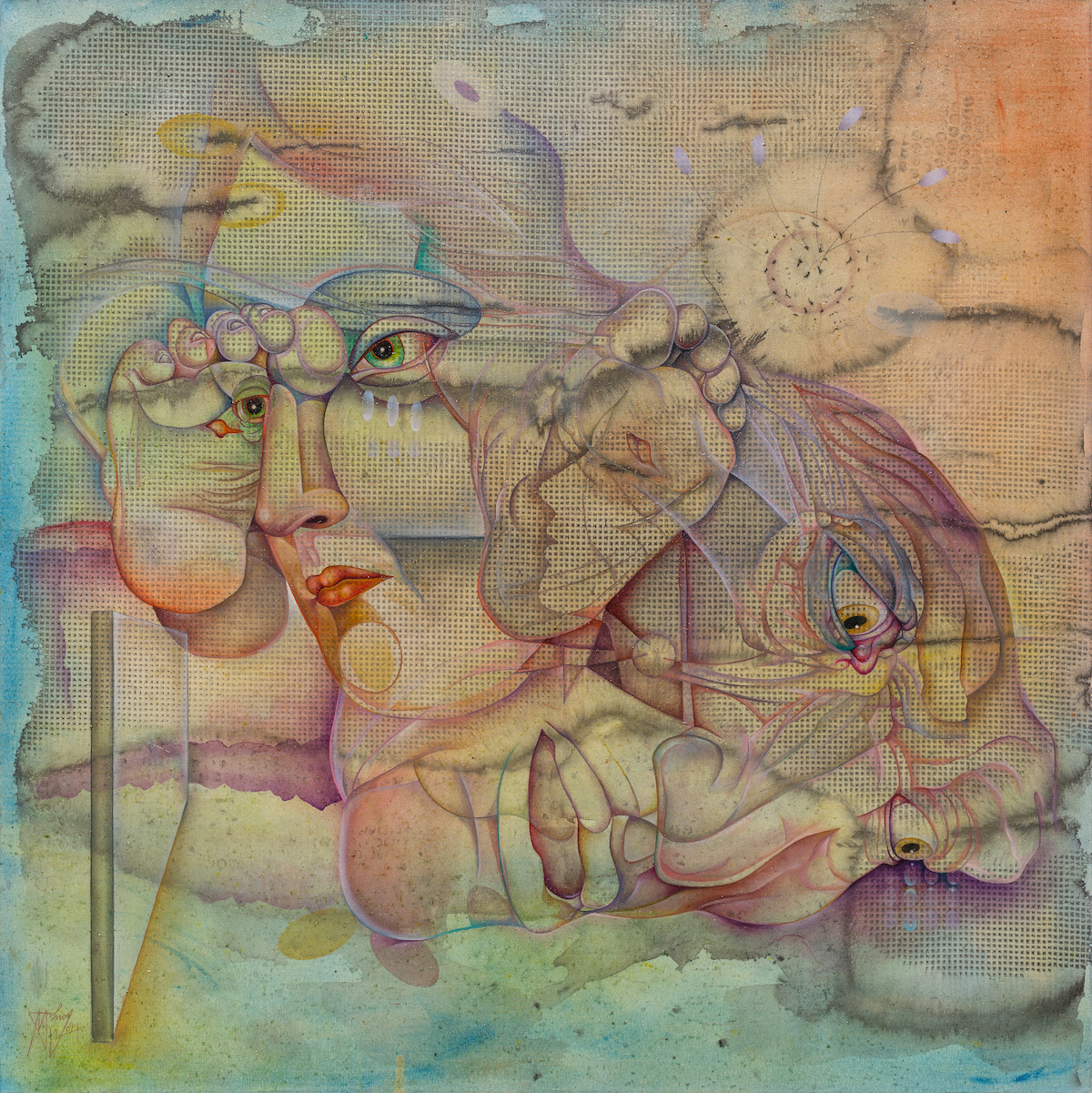 Maria | oil on canvas | 100x100cm