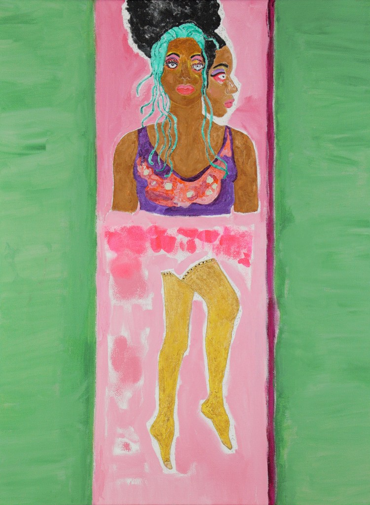 We Are Connected | Acrylic on Canvas | 18" x 24"