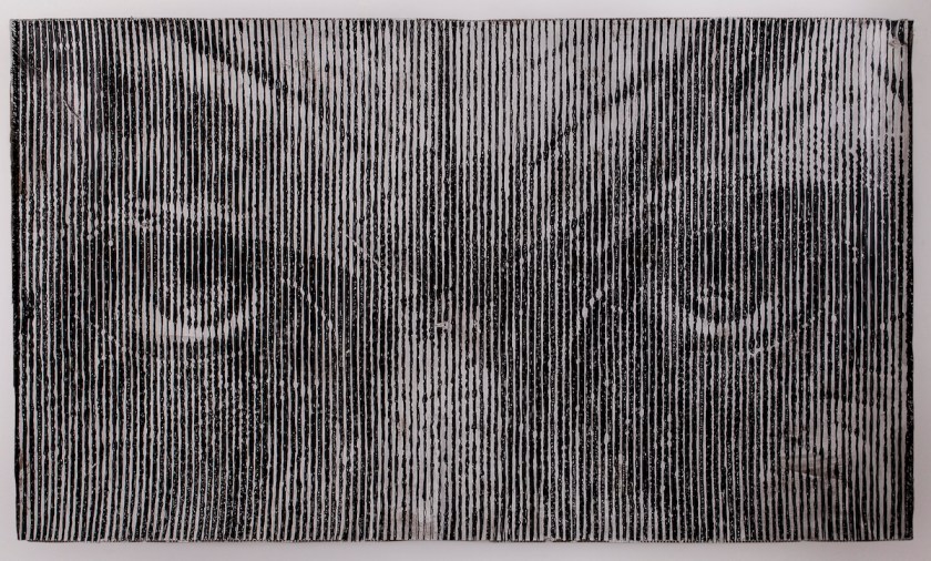 Memento Mori aka ad Verbum [?] v.11.13 | Mixed Media | 100 x 170 cm.