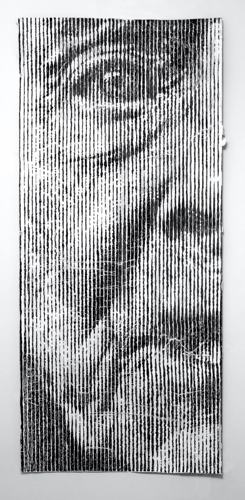 S… like Solveig aka What [?] If [?] or a New Grate v.6.24 | Mixed Media | 205 x 100 cm.