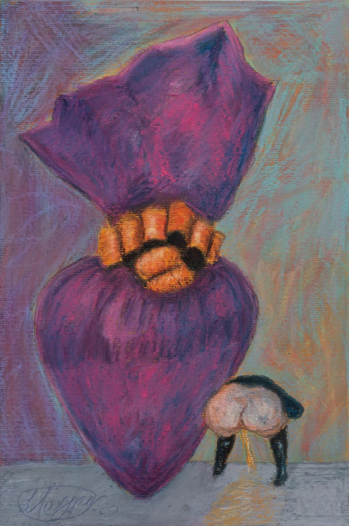  Contemporary Times . Mystery Travel . #15 | Pastel on paper | 30x20 cm