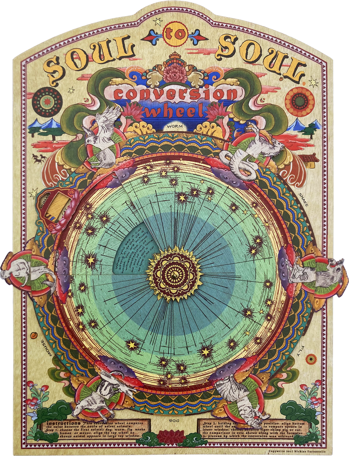 How Many Cat Souls Equals One Dog Soul | mixed | 30" x 20.75" x 1"