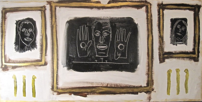  Easter | Acrylic on wood | 24x48